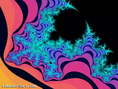 Fractal crust - Art by Tim Waters