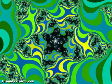 Fractal distortion - Art by Tim Waters