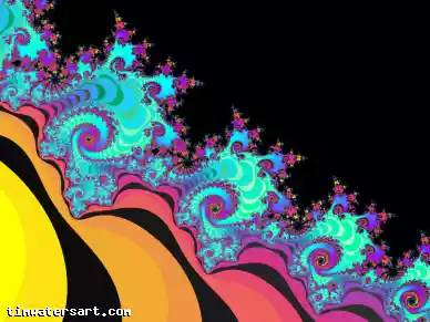 Fractal Divide - Art by Tim Waters