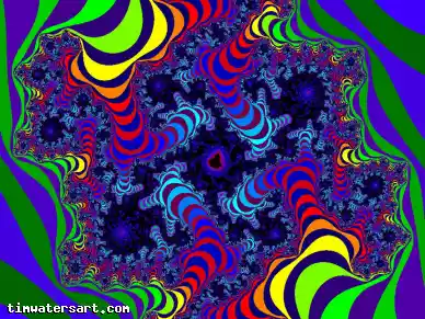 Fractal flight - Art by Tim Waters