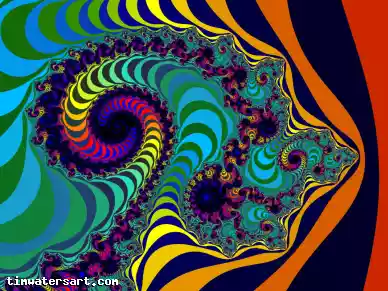 Fractal flow - Art by Tim Waters