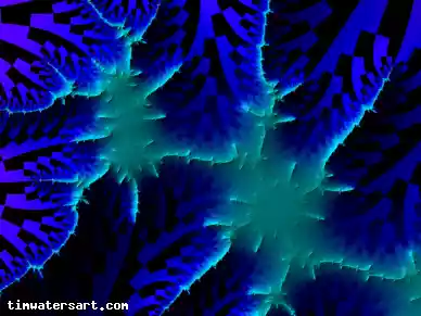 Fractal flux - Art by Tim Waters