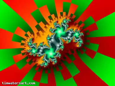 Fractal juliadisruptor - Art by Tim Waters