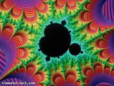Fractal lambda-spike - Art by Tim Waters