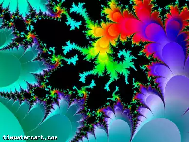 Fractal lambdabot - Art by Tim Waters