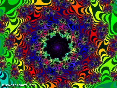 Fractal matrix - Art by Tim Waters