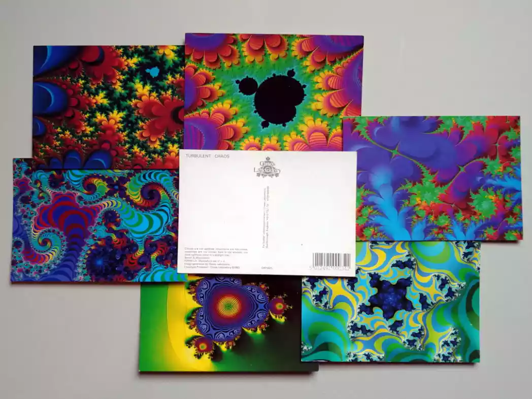 Fractal postcards by Tim Waters
