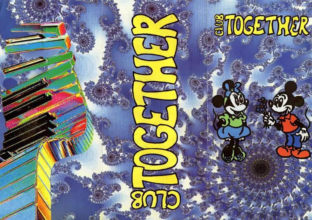 90s fractal rave flyer - FX Functions The Temple & Fun City Club Together at Zatopeks, Linford Film Studios, London. 1992