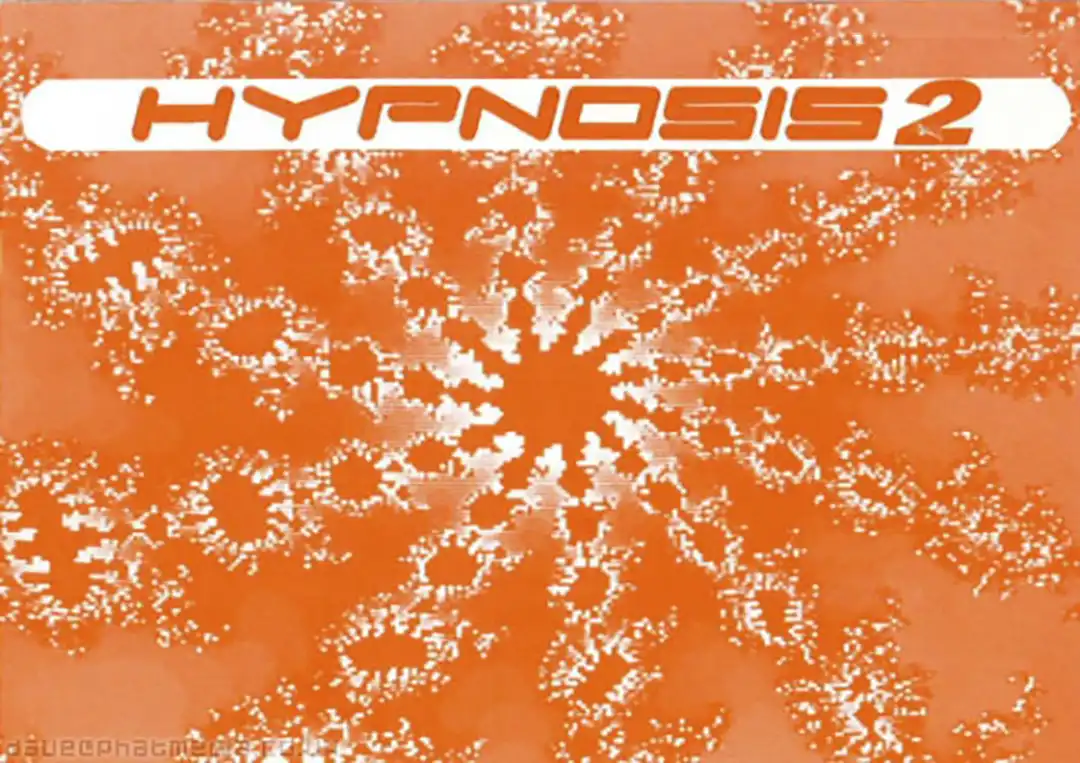 90s fractal rave flyer - Hypnosis 2 at the Base Box, Edmonton, London. 28th December 1991, Exodus Promotions.