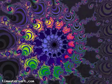 Fractal web - Art by Tim Waters