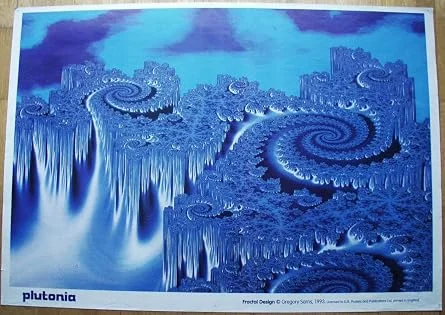 Plutonia, a fractal poster by Gregory Sams